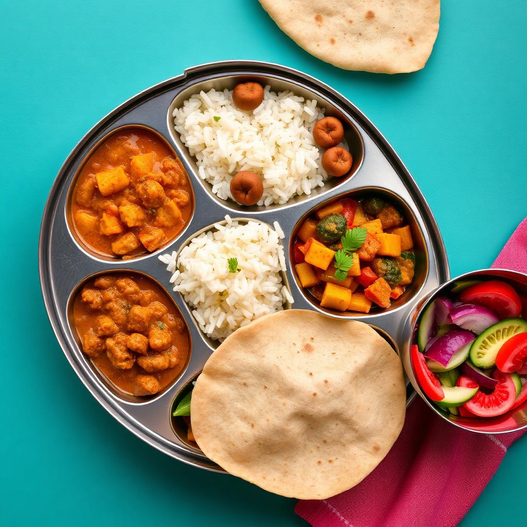 Tiffin meal